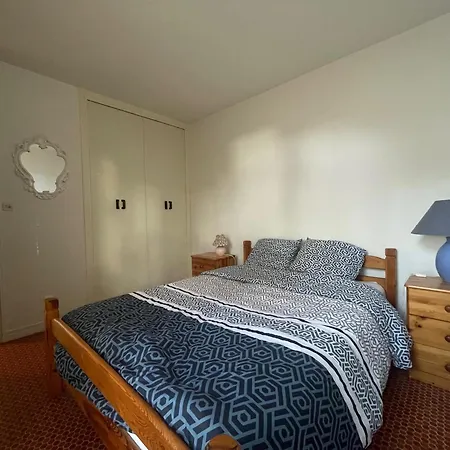 Apartment T2 Plage, Parc, Parking, 4 Pers